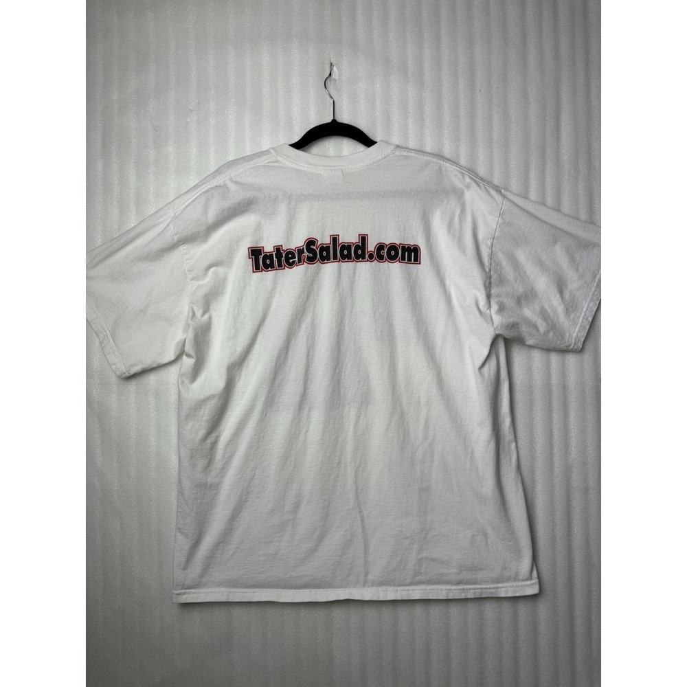 Vintage Ron White Drunk In Public Comedy Show White Shirt Size XLarge TaterSalad - Picture 9 of 11